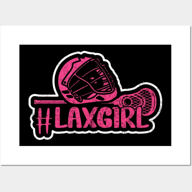 Lacrosse Girl For Women Wall Art by Visual Vibes